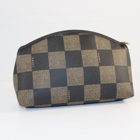 Fendi Vintage Zucchino Coated Canvas Cosmetic Pouch – Made in Italy - Picture 2 of 9